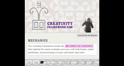 Desktop Screenshot of creativityframework.com